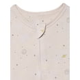 thumbnail image 2 of Modern Moments by Gerber Baby Neutral Super Soft Viscose Two-Way Zip Sleep 'N Play Footed Pajamas, Sizes Newborn - 6/9 Months, 2 of 7