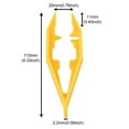 thumbnail image 4 of 1PC Children DIY Toy Plastic Clip Tweezers For Craft Bead Handmade Tool yellow, 4 of 9