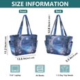 thumbnail image 4 of FORMRS Tote Bag for Women Quilted Large Capacity Travel Work Carry On Shoulder Handbag, Crystal Ball, 4 of 7