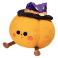 thumbnail image 2 of Almohada de Halloween, cojín de peluche corto, accesorios creativos, adornos, almohada, juguete de peluche, decoración de Halloween, regalo para niños Calabaza 38cmx38cm, 2 of 8