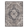 thumbnail image 3 of ReaLife Machine Washable Rug - Stain Resistant, Non-Shed - Eco-Friendly, Padded, Family & Pet Friendly - Made from Premium Recycled Fibers - Vintage Bohemian Medallion Brown Ivory - 4' x 6', 3 of 13