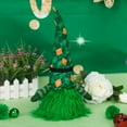 thumbnail image 6 of 1/2 Pack St.Patrick's Day Gnome Plush Elf Doll Decorations, Esho Mr and Mrs Green Buffalo Plaid Handmade Scandinavian Tomte, Saint Patrick's Day Irish Decorations Home Table Ornaments, 6 of 6