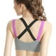 thumbnail image 3 of Puntoco Bralettes para mujer, de color liso, de copa completa, finos, de seda helada, sin costuras, con frunces en el pecho, ropa interior transpirable para uso diario, 3 of 3