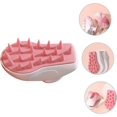 thumbnail image 2 of Cepillo masajeador del cuero cabelludo para una exfoliación profunda del cabello y una ducha relajante con mango ergonómico., 2 of 5