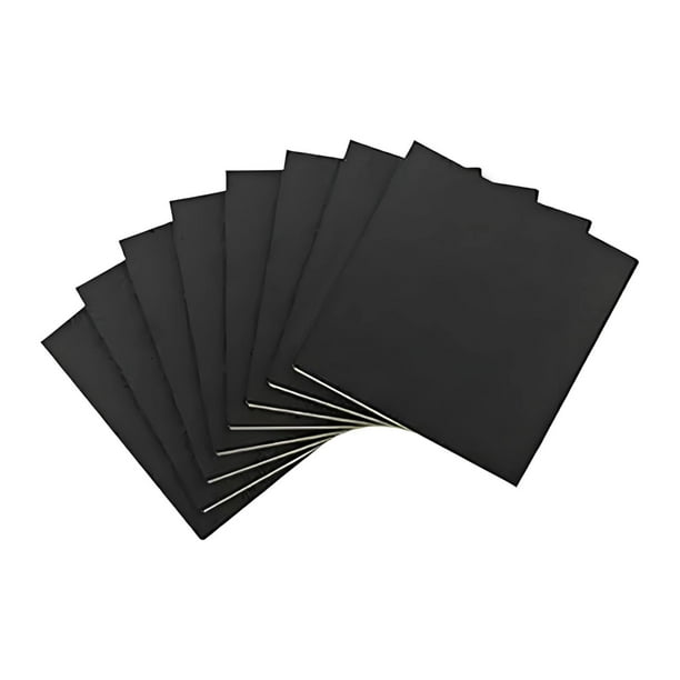 Láminas de espuma acolchada para muebles y manualidades. Almohadillas antideslizantes para altavoces y coches. 8 piezas