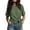 Green, variant on Tqcoqu Womens Cotton Linen Tie Front Blouses 2026 Summer Crew Neck Short Sleeve Basic Tops Shirts,Navy Women's S-XXXL
