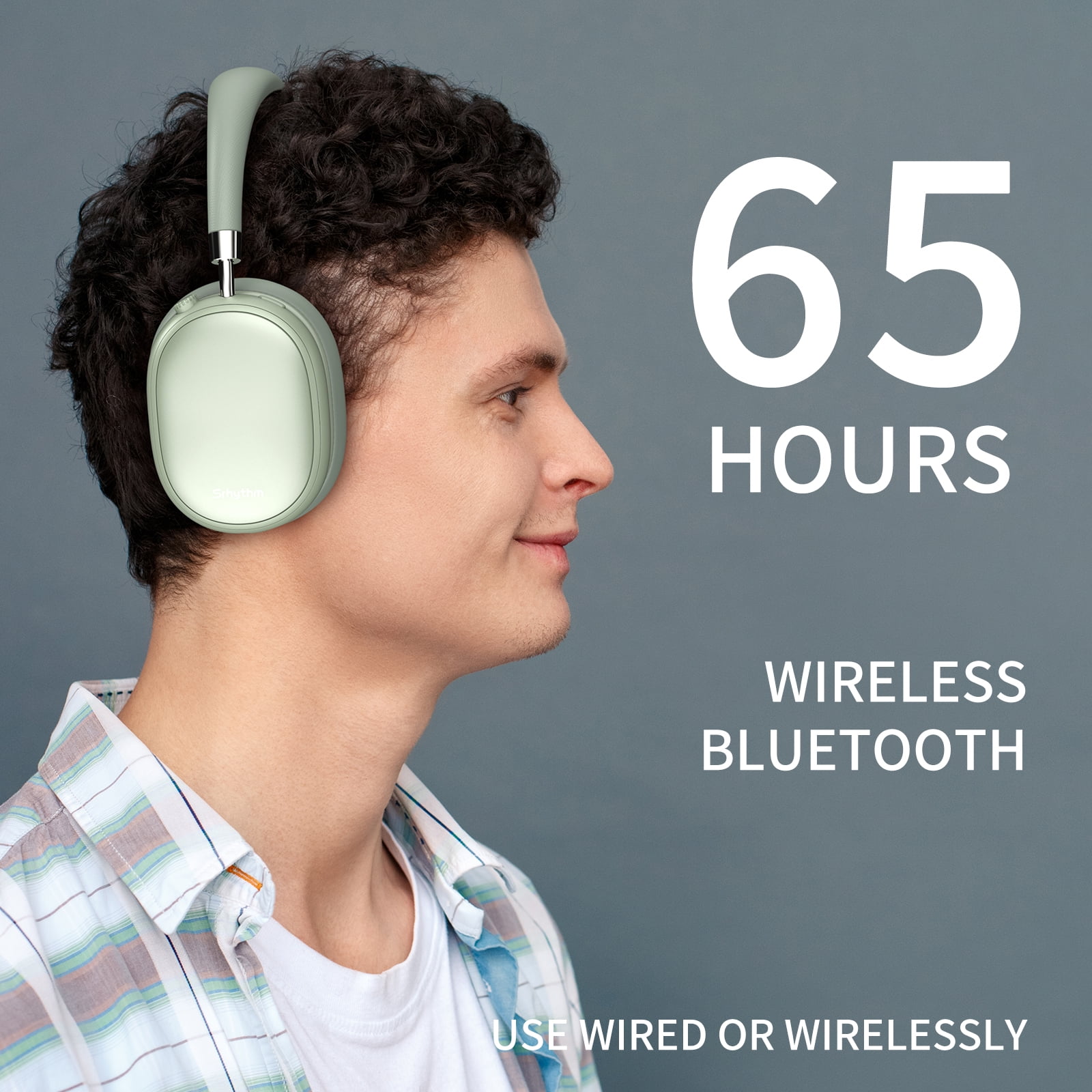 Srhythm NC95 Hybrid Noise Cancelling Bluetooth Headphones Srhythm NC95 Hybrid Noise Cancelling Bluetooth Headphones