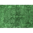 thumbnail image 1 of Ahgly Company Machine Washable Indoor Rectangle Oriental Emerald Green Industrial Area Rugs, 8' x 10', 1 of 4