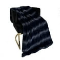 thumbnail image 2 of Plutus Blue Ink Furever Faux Fur Luxury Throw Blanket, 2 of 3