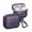 Purple, variant on Dexnor Magnetic Case for AirPods Pro 2nd/1st Generation (2023/2022/2019), Compatible with MagSafe, Drop-Proof Lock Full-Body Shockproof Hard Protective Cover Rugged Bumper Cases with Carabiner,Black