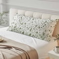 thumbnail image 4 of Sage Green Polka Dot Long Body Pillow Covers, Modern Art Abstract Watercolor Dot Soft Throw Pillow Cases with Invisible Zipper, Decorative Pillowcase Pillows Protectors for Sofa Bed Couch 20"x60", 4 of 9