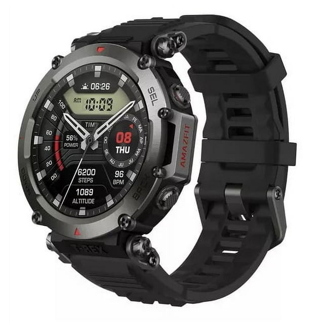 Amazfit T-Rex Ultra 1.39 160 Modos Deportivos Bluetooth GPS Grado Militar Abyss Black