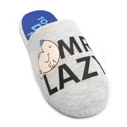 Mr Men Mens Mr Lazy Slippers