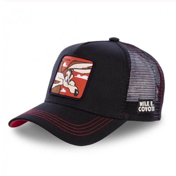 Gorra de algodón con diseño de anime de alta calidad para hombres y mujeres, gorra de camionero de papá estilo hip hop de alta calidad, gran oferta hola suerte unisex