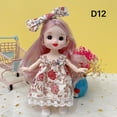 thumbnail image 5 of Juego de 6 piezas de lindas muñecas de vestir de princesa, niñas, niños, juguetes de muñecas Little Loli, regalos de cumpleaños, regalos de Navidad, juguetes para niños de 3 años en adelante JAMW Sencillez, 5 of 5