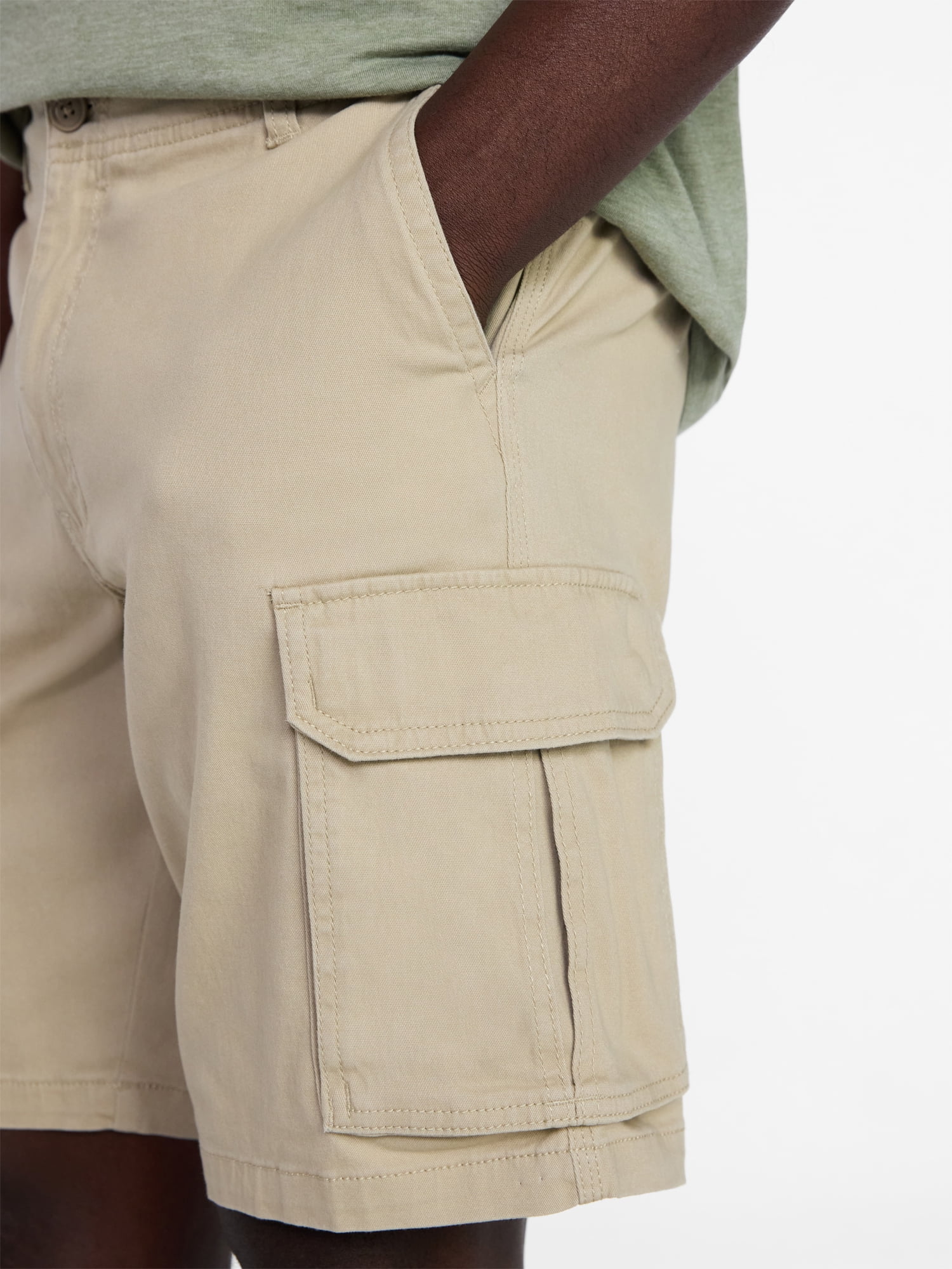 George Men's & Big Men's Relaxed Fit Cargo Shorts, 10" Inseam, Sizes 30-46