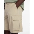 thumbnail image 4 of George Men's & Big Men's Relaxed Fit Cargo Shorts, 10" Inseam, Sizes 30-46, 4 of 5