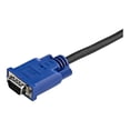 thumbnail image 4 of StarTech.com 10 ft Ultra Thin USB VGA 2-in-1 KVM Cable - VGA KVM Cable - USB KVM Cable - KVM Switch Cable (SVECONUS10) - Video / USB cable - USB, HD-15 (VGA) (M) to HD-15 (VGA) (M) - 10 ft - black - for P/N: CAB831HDU, RACKCONS1908, SV1631DUSBUK, SV565DUTPU, SV565UTPUL, SV831DUSBUK, 4 of 4