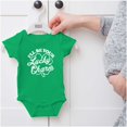 thumbnail image 5 of I'll Be Your Lucky Charm Clover Romper Boys or Girls Infant Baby Brisco Brands 12M, 5 of 6