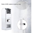thumbnail image 2 of MuGuReplaceable Handheld Shower Holder, Shower Head Holder, 18-25MM Diameter Adjustable, Chrome ABS, 2 of 5