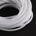 thumbnail image 4 of Rubber Cord Tube 16ft 1/8" Dia 1/16" Hole White Hollow Tubing for DIY Craft Making, 4 of 5