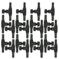 thumbnail image 2 of ABS Fish Tank Tee Connector, 20PCS Tee Connector, Black For Aquarium Fish Tank, 2 of 8