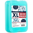 thumbnail image 2 of Ice Packs Fit & Fresh Cool Coolers XL Slim, paquete de 4 unidades, color verde, 2 of 7