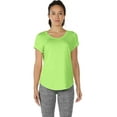 thumbnail image 7 of icyzone Open Back Yoga Shirts for Women - Exercise Workout Tops, Athletic Short Sleeves, Running T-Shirts Loose Fit, 7 of 7