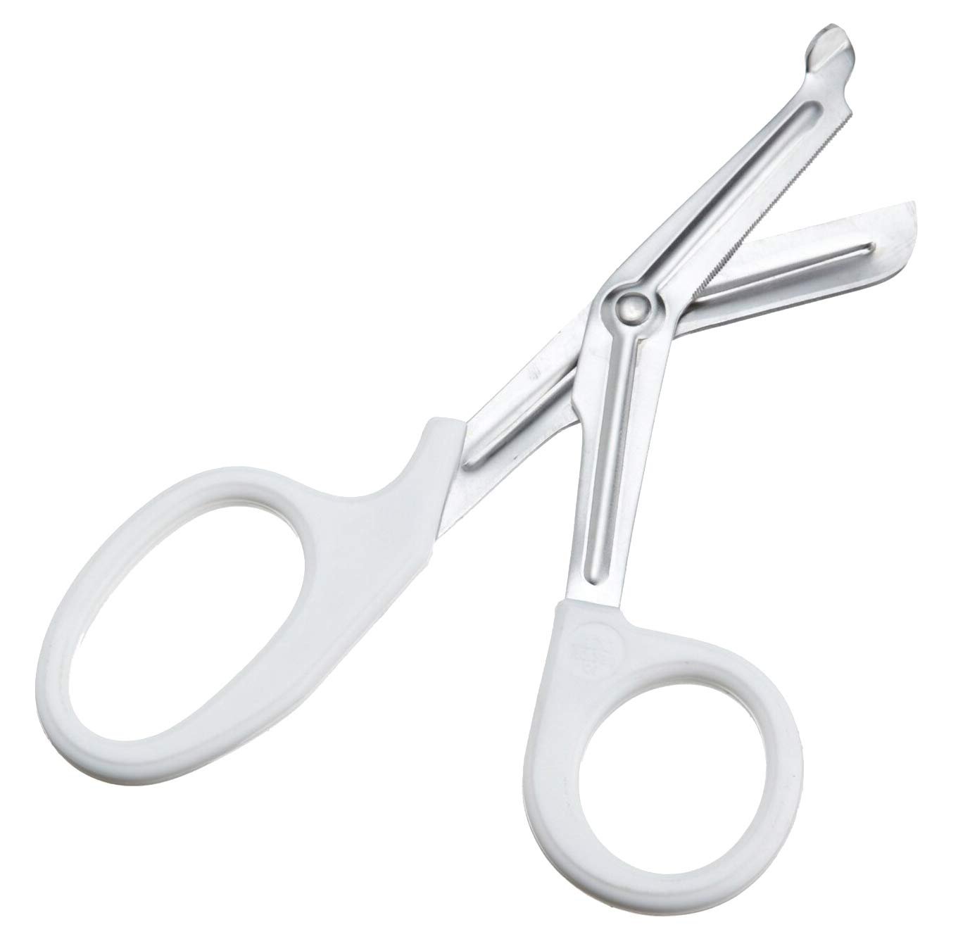 AMZ Supply Trauma Shears 7 1/4", White Heavy Duty Medical Scissors