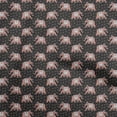 thumbnail image 1 of oneOone Georgette Viscose Black Fabric Elephant Craft Projects Decor Fabric Printed By The Yard 42 Inch Wide, 1 of 5