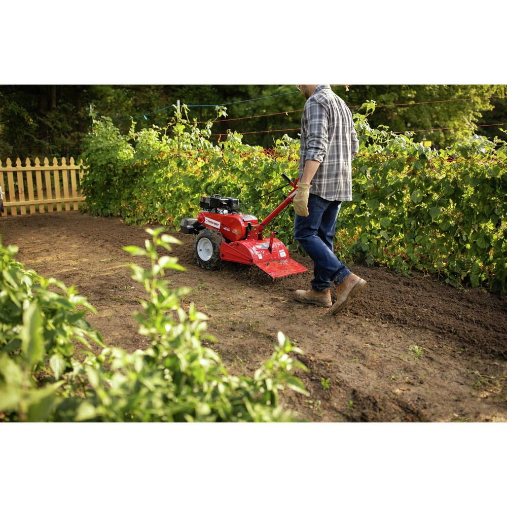 Troy-Bilt Mustang DD 208cc 18" Rear Tine Tiller, 21AB45M8B66