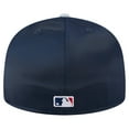 thumbnail image 4 of Men's New Era Navy/Gray New York Yankees Satin 59FIFTY Fitted Hat, 4 of 6