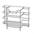 thumbnail image 1 of Soporte para Cepillo de Dientes Montado en la Pared para BañO, Organizador de Accesorios de BañO de Acero Inoxidable con 3 Ranuras para Espacios PequeñOs-A, 1 of 5