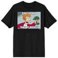 thumbnail image 1 of Futurama Frite Tais-Toi et Prends Mon Argent T-Shirt Noir, 1 of 2
