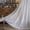 White Crochet, variant on Boho Farmhouse Curtains in White Semi-Blackout Linen Panel with Tassels