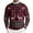 04#Deep Red, variant on Mens Cable Knit Sweater Knit Xmas Christmas Print Graphic Sweaters Lightweight Ribbed Long Sleeve Sweater Relax Fit Fall Winter Pullover Sweaters Clearance Light Brown S