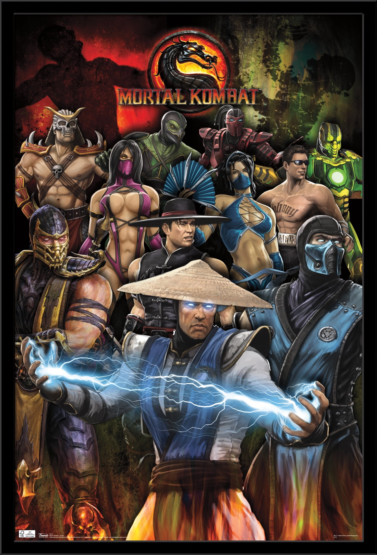Trends International Mortal Kombat Group Poster 