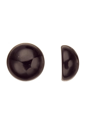 Flat Glass Marble Gems, 15-Ounce, Black 