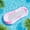 Pink, variant on Tropical Floral Inflatable Pool Float Lounger 59.06in Portable Mesh Water Recliner for Pool Beach Relaxation