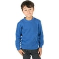 thumbnail image 3 of Leveret Kids & Toddler Boys Girls Long Sleeve Sweatshirt Royal Blue (Size 8 Years), 3 of 4
