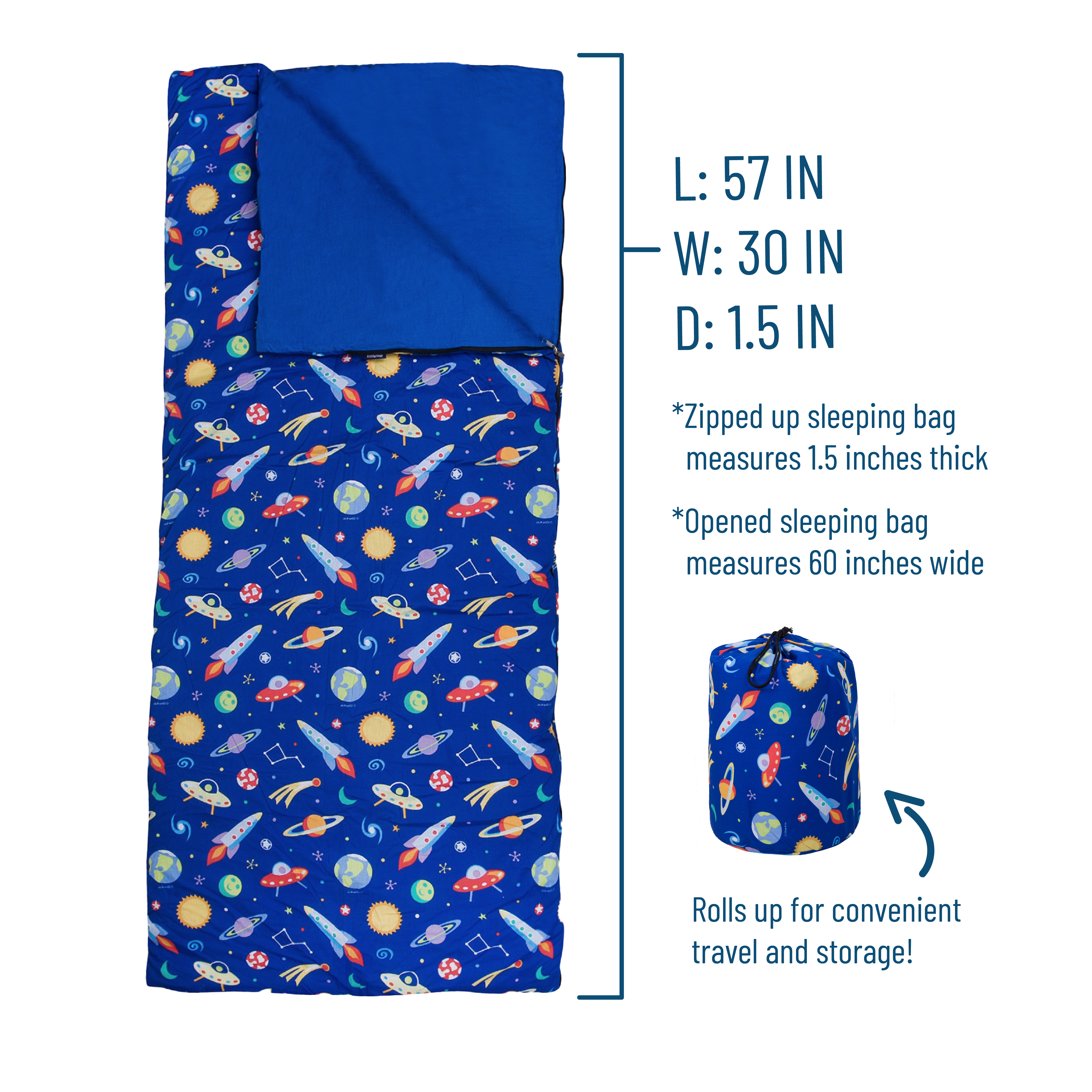 Out of this World Original Sleeping Bag - image 5 of 8