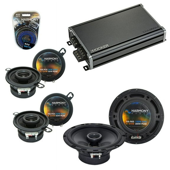 Fits BMW Z4 2003-2008 Factory Speaker Replacement Harmony R65 R35 & CXA360.4 Amp