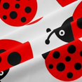 Red Rose Bug Erosebridal Bug Ladybug Blackout Curtains Set of 2 (52x84 Each),Nature ...