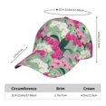 thumbnail image 2 of Fotbe Casquette de Baseball Motif Orchidées Fleurs, Chapeaux Snapback Réglables, Chapeau de Baseball Extérieur pour Hommes et Femmes Coton Doux, 2 of 6