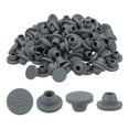 thumbnail image 1 of Tapones de goma Uxcell de 7.5mm/0.3" para viales, 200 piezas de tapón de goma butílica tipo hongo para viales de vidrio y frascos de cultivo de líquidos, gris, 1 of 5
