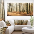 thumbnail image 1 of Journée d'Automne Lumineuse dans une Forêt Épaisse - Art Moderne sur Toile, 1 of 3