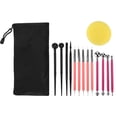 thumbnail image 2 of Clay Tools, 15 Pcs Convinient Portable Modeling Pottery Tools  For Pottery Accessories For Children For Girls For Clay Carving Knife, 2 of 8
