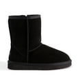 thumbnail image 2 of Aus Wooli Australia Mid Calf Sheepskin Boot - Black, 2 of 9