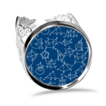 thumbnail image 1 of Angle Geometric Mathematical Science Ring Adjustable Love Wedding Engagement, 1 of 3