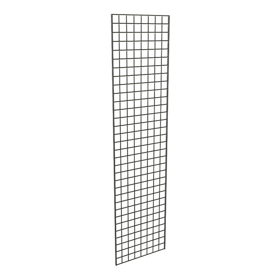 Econoco Grid Panels for Any Retail Display, 2 feet Wide x 8 feet High, Black, Set of 3